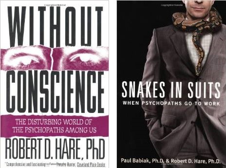 Livres de Robert Hare sur la psychopathie
